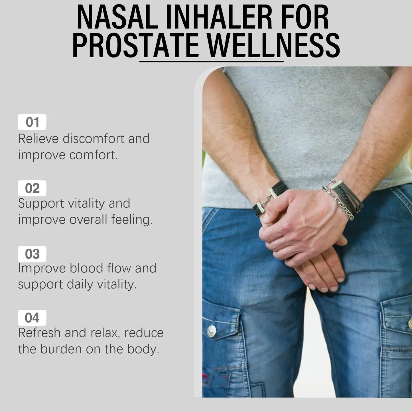 Howcode™Nasal Inhaler for Prostate Health-Regain Your Confidence✨